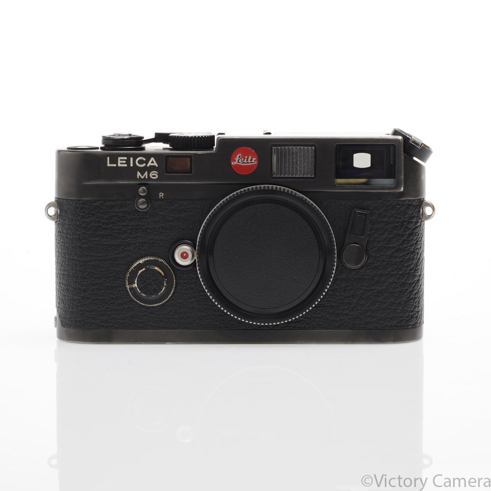 Leica M6 Classic Black 35mm Rangefinder Camera Body -CLA'd- [EXC-] - Victory Camera