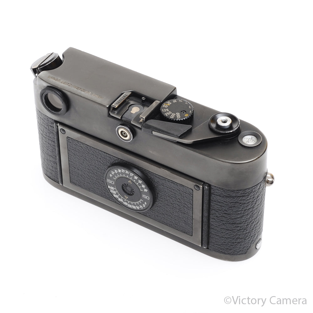 Leica M6 Classic Black 35mm Rangefinder Camera Body -CLA'd- [EXC-] - Victory Camera