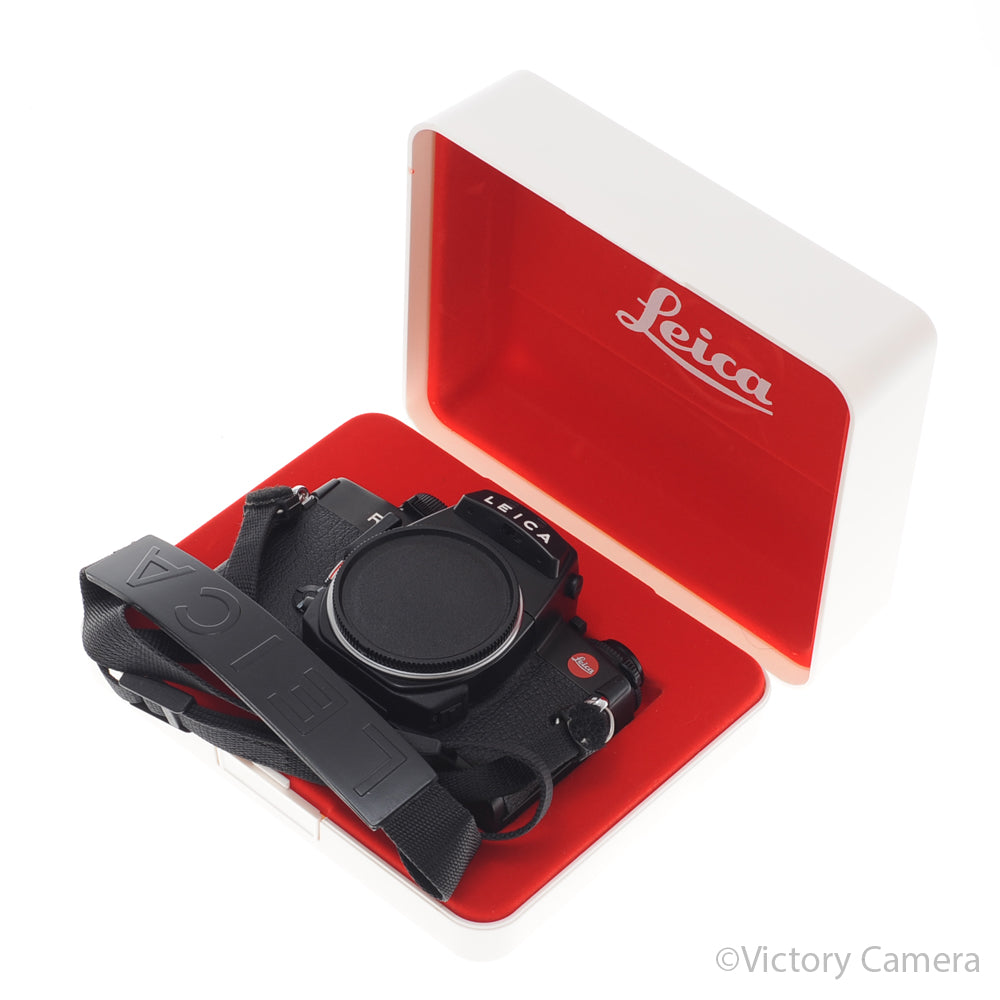 Leica R6 Black 35mm Film SLR Camera Body w/ Box [MINT-] image 6