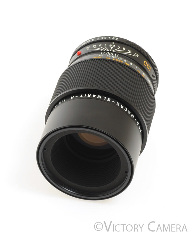 Leica 100mm f2.8 APO-MACRO-ELMARIT-R E60 3 Cam Lens -Clean in Box- [EX