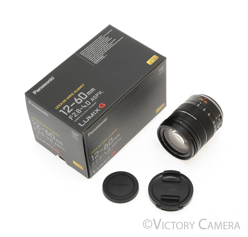Panasonic Lumix DG Vario-Elmar 12-60mm f2.8-4 Leica Lens for M43 [EXC] - Victory Camera