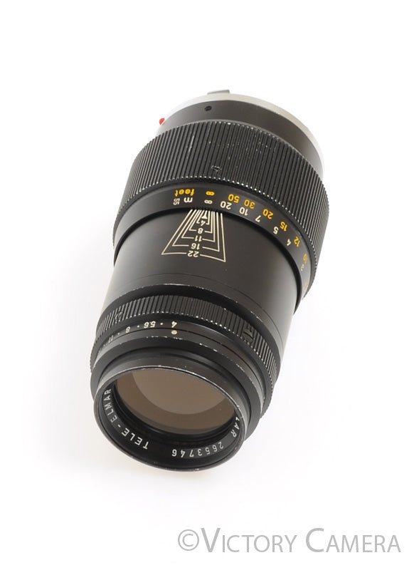 Leica Tele-Elmar 135mm f4 Telephoto Portrait Lens for M Mount [EXC-] - Victory Camera
