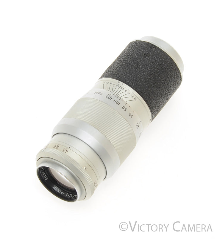 Leica Hektor 13.5cm 135mm f4.5 LTM  Portrait Prime Lens  [EXC+] - Victory Camera