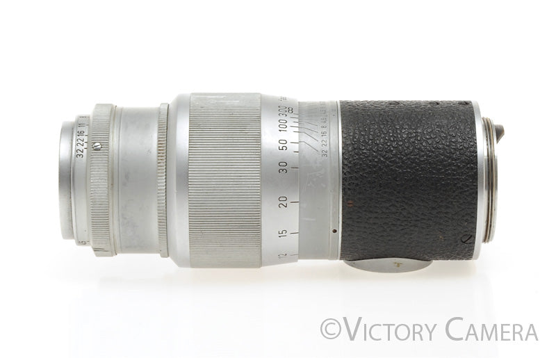 Leica 13.5cm 135mm f4.5 Hektor Bayonet LTM  Portrait Prime Lens [GOOD] - Victory Camera
