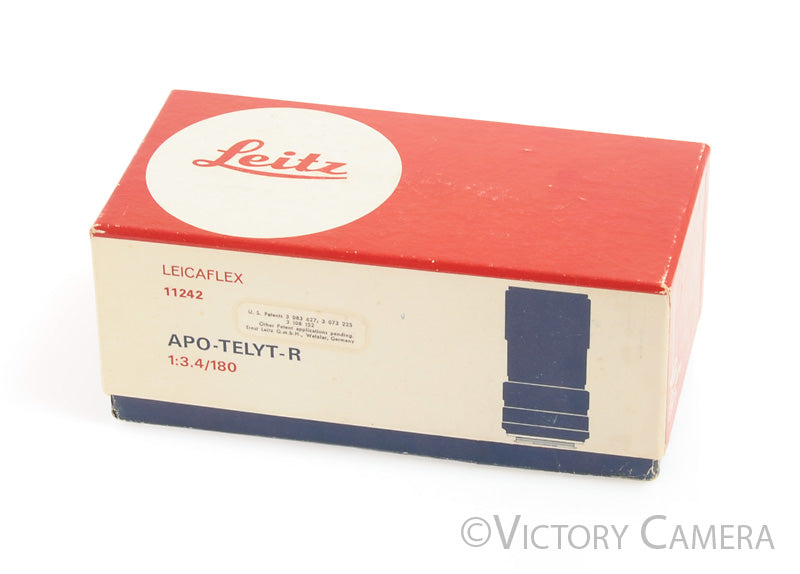 Leica APO-Telyt-R 180mm f3.4 3 Cam Lens w/ Box [EXC-]
