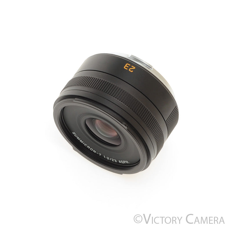 Leica Summicron-T 23mm f2 ASPH Wide Angle Lens for TL Mount w/ Shade [MINT-] - Victory Camera