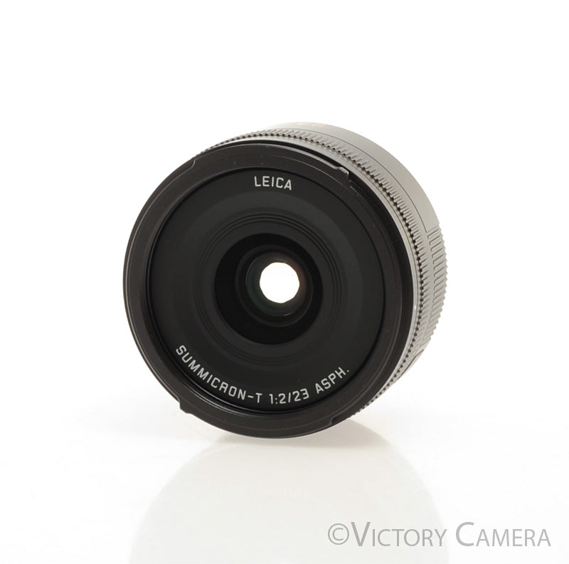 Leica Summicron-T 23mm f2 ASPH Wide Angle Lens for TL Mount w/ Shade [MINT-] - Victory Camera