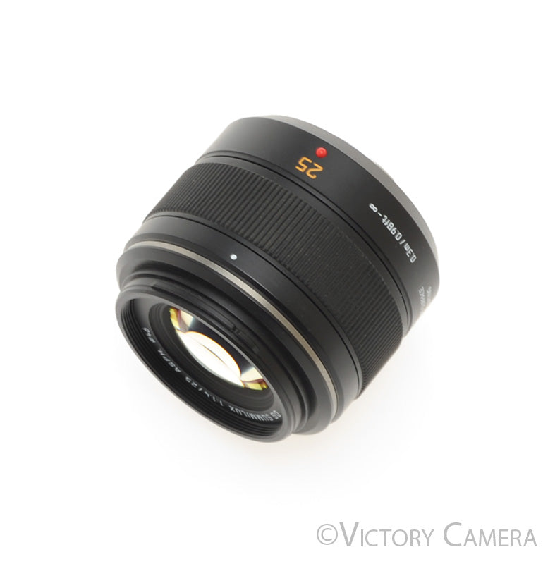 Panasonic Lumix DG Summilux 25mm f1.4 Leica Lens for Micro 4/3 [EXC+] - Victory Camera