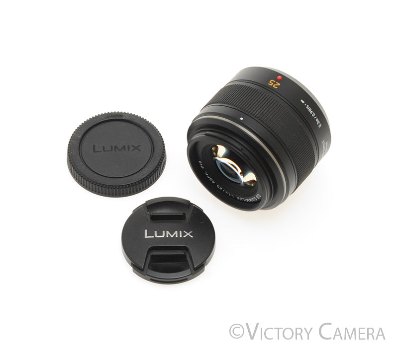 Panasonic Lumix DG Summilux 25mm f1.4 Leica Lens for Micro 4/3 [EXC+] - Victory Camera