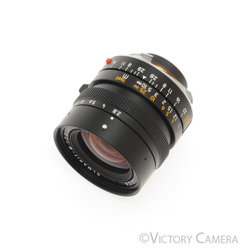 Leica Elmarit-M 28mm f2.8 V3 M Mount Wide Angle Prime Lens  [EXC-] - Victory Camera