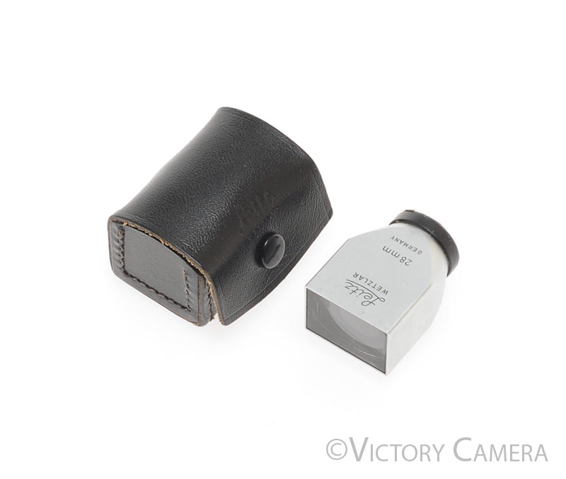 Leica SLOOZ 28mm Bright Line Finder w/ Case [EXC] - Victory Camera