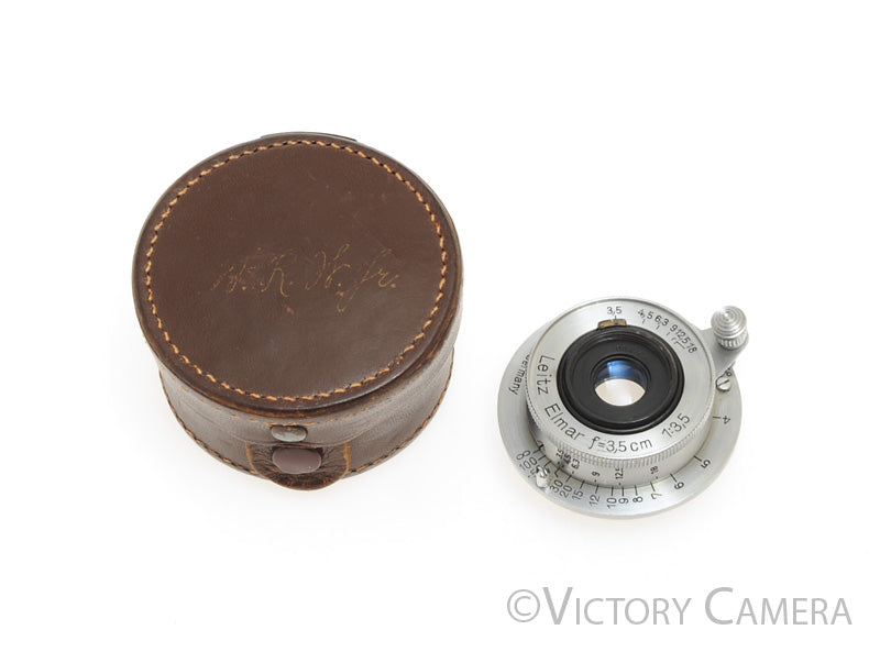 Leica Elmar 3.5cm 35mm F3.5 L39 LTM Screw Mount Lens Feet [GOOD] - Victory Camera