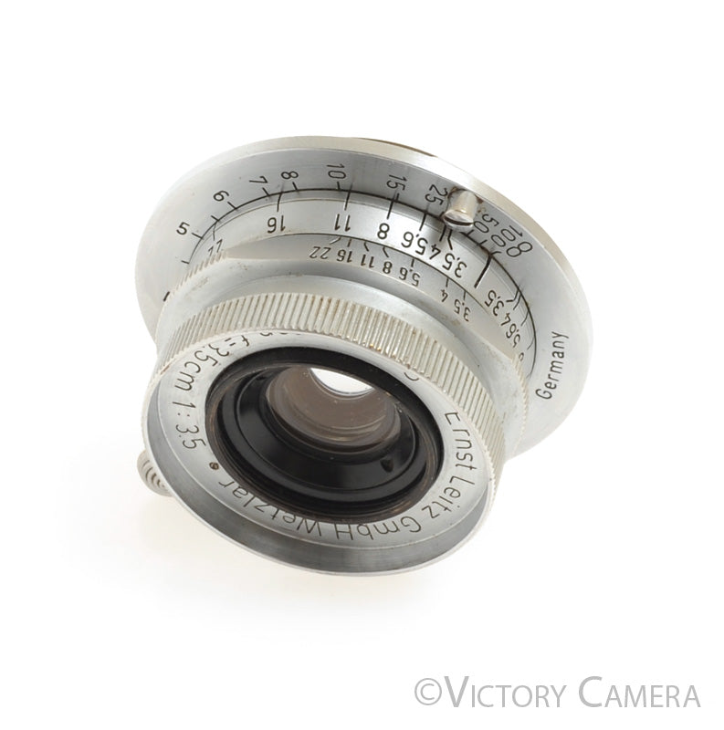 Leica Summaron 3.5cm 35mm F3.5 L39 LTM Screw Mount Lens (feet) [EXC-] - Victory Camera