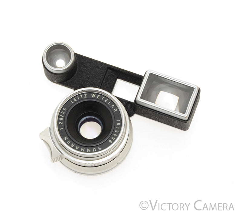 Leica Summaron 35mm f2.8 Wide Angle M Mount Lens w/ Goggles -Cool- - Victory Camera