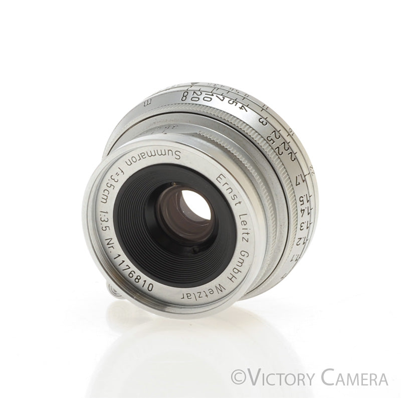 Leica Summaron 3.5cm 35mm f3.5 Wide Angle M Mount Prime Lens [EXC] - Victory Camera