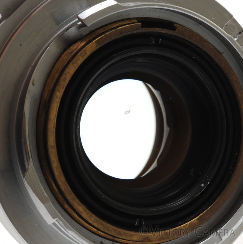 Leica Summicron 35mm f2 V1 8 Element w/ Goggles -Mark on Rear- [EXC-] - Victory Camera