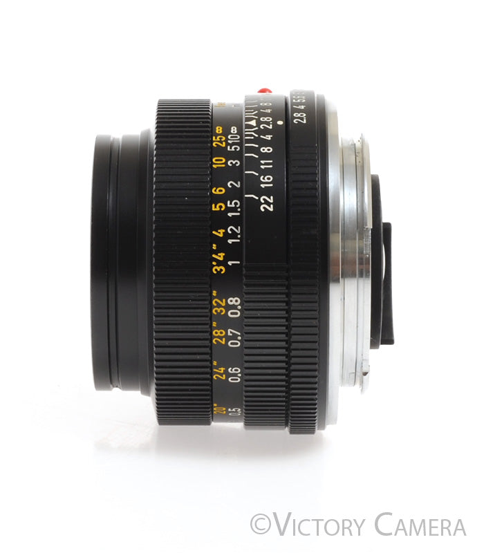 Leica Elmarit-R 35mm f2.8 3 Cam Wide Angle Lens for R Mount -Slight Haze- - Victory Camera