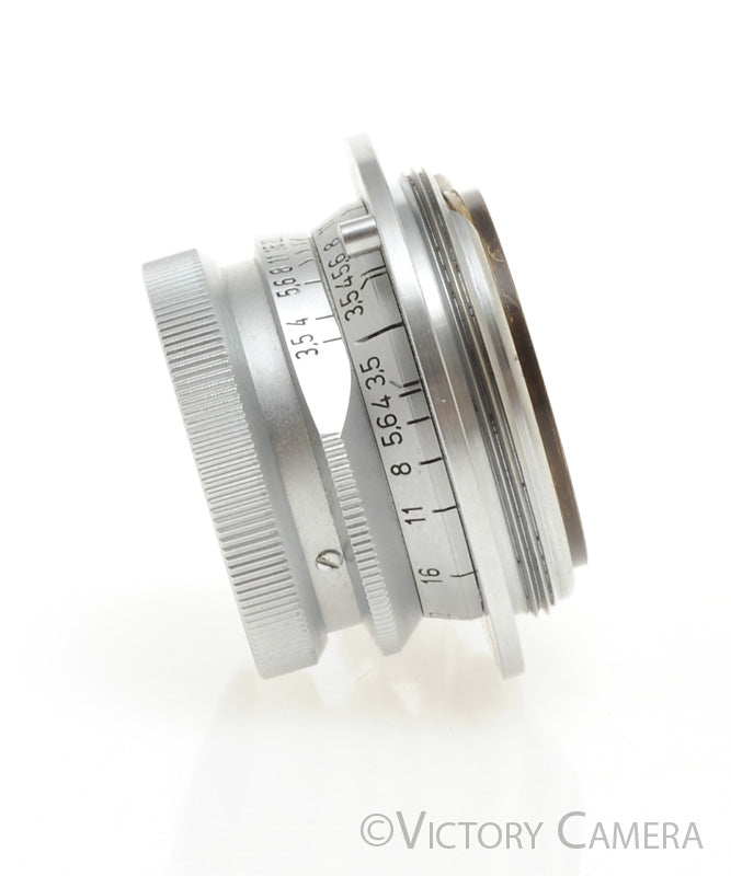 Leica Summaron 3.5cm 35mm F3.5 L39 LTM Screw Mount Lens (feet) [EXC-] - Victory Camera