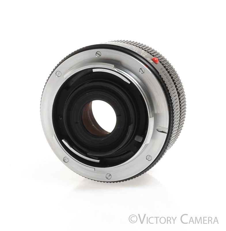 Leica Elmarit-R 35mm f2.8 3 Cam Wide Angle Lens for R Mount -Slight Haze- - Victory Camera