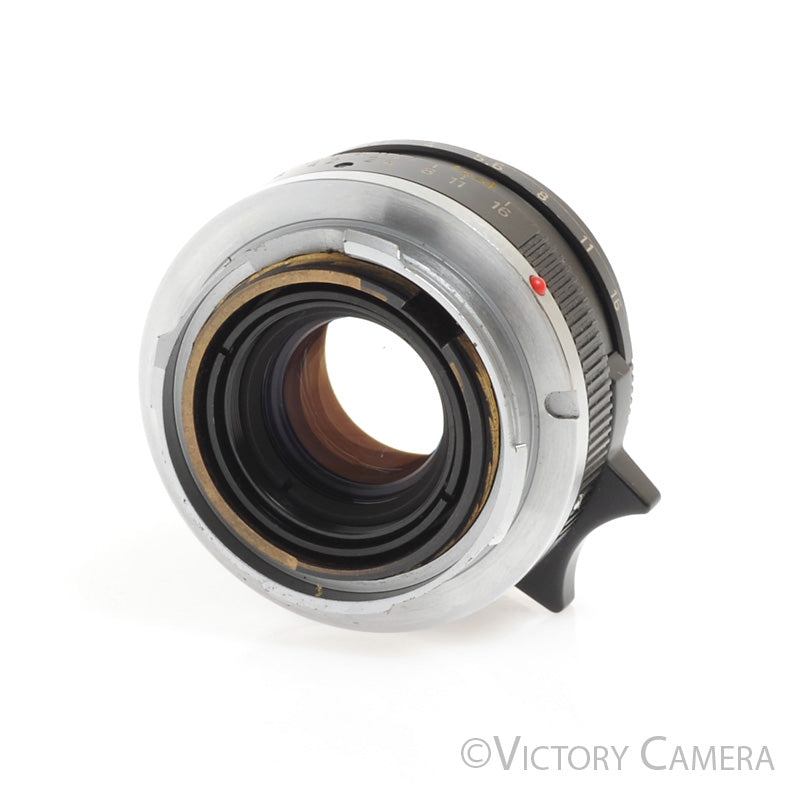 Leica Summicron 35mm f2 V3 Wide Angle Prime Lens for M Mount [EXC+] - Victory Camera