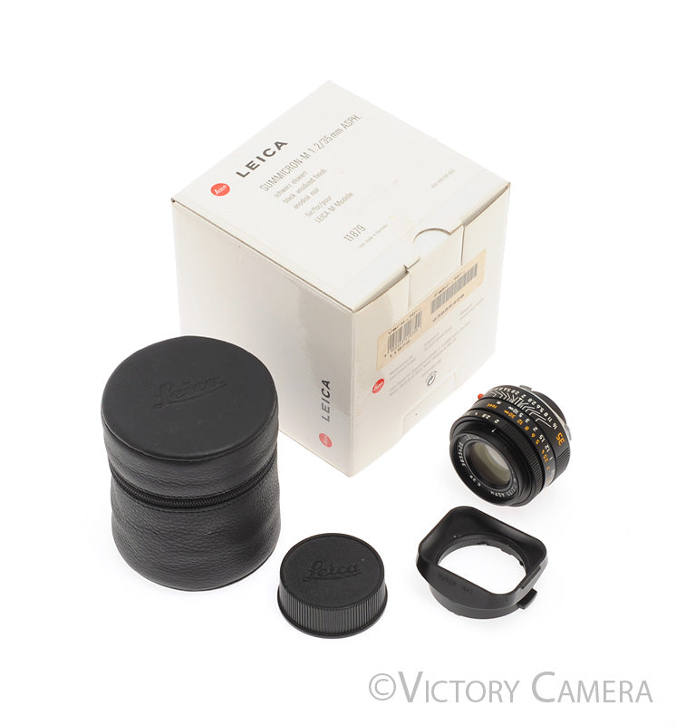 Leica 35mm F2 ASPH. Summicron M Lens 11879 [EXC+] - Victory Camera