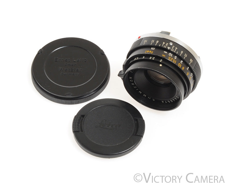Leica Summicron 35mm f2 V3 Wide Angle Prime Lens for M Mount [EXC-] - Victory Camera