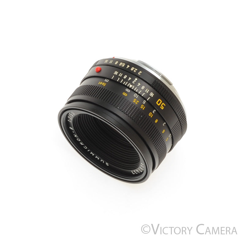 Leica Leitz Summicron-R 50mm f2 3 Cam Prime Lens for R Mount [EXC-] - Victory Camera