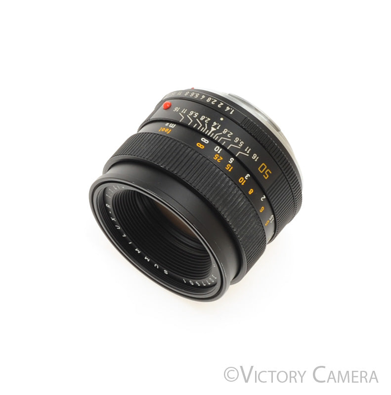 Leica Summilux-R 50mm f1.4 3 Cam Prime Lens for R Mount [EXC] - Victory Camera