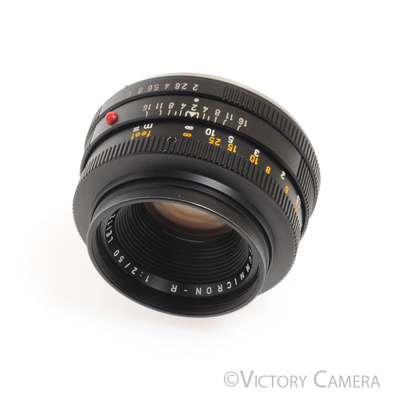 Leica Leitz Summicron-R 50mm f2 3 Cam Prime Lens for R Mount [Good] - Victory Camera