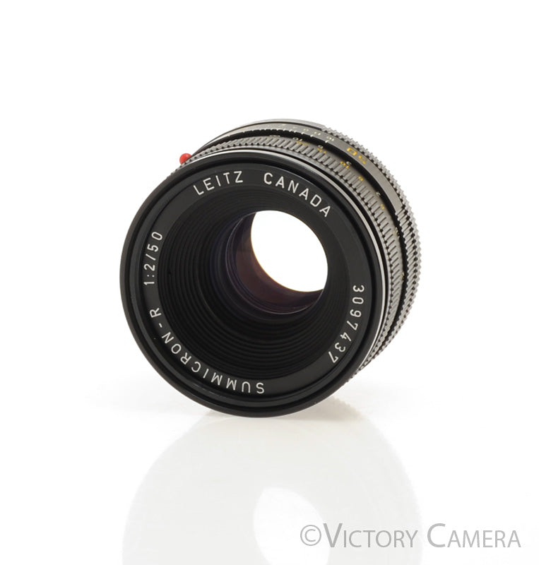 Leica Leitz Summicron-R 50mm f2 3 Cam Prime Lens for R Mount [EXC-] - Victory Camera