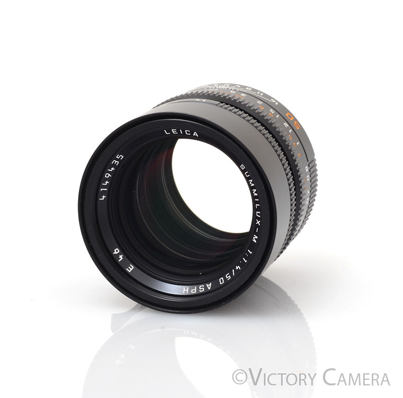 Leica Summilux -M 50mm f1.4 ASPH. 6 Bit Prime Lens for M Mount [MINT] - Victory Camera