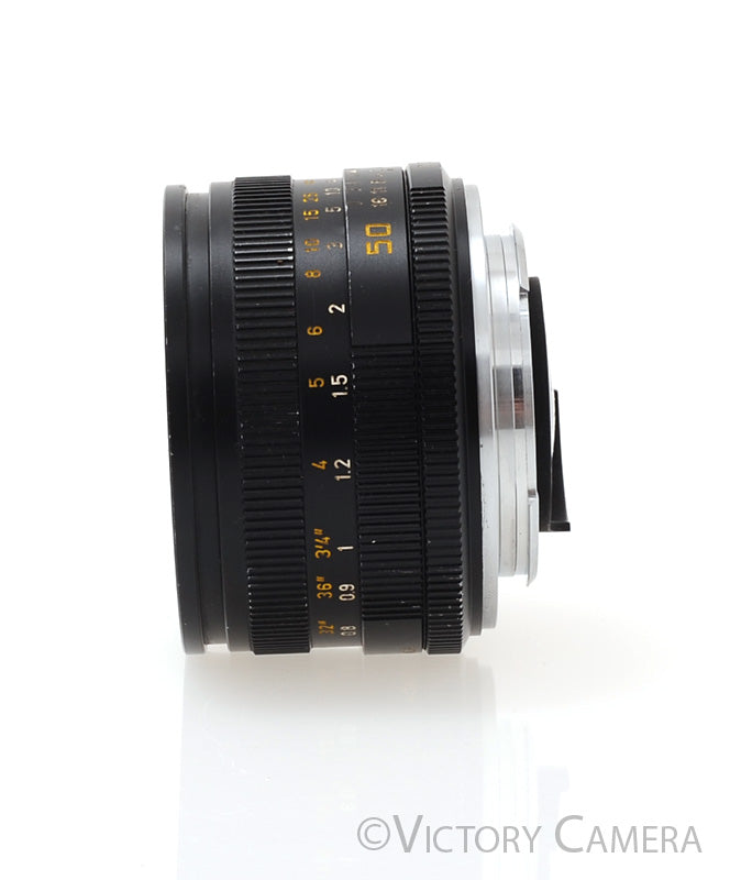 Leica Leitz Summicron-R 50mm f2 3 Cam Prime Lens for R Mount [EXC-] - Victory Camera