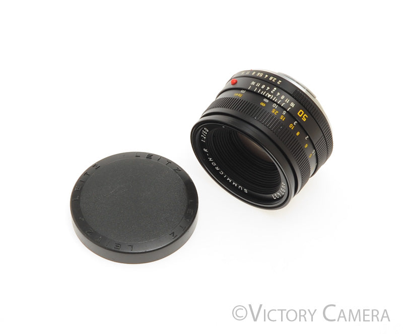 Leica Leitz Summicron-R 50mm f2 3 Cam Prime Lens for R Mount [EXC-] - Victory Camera