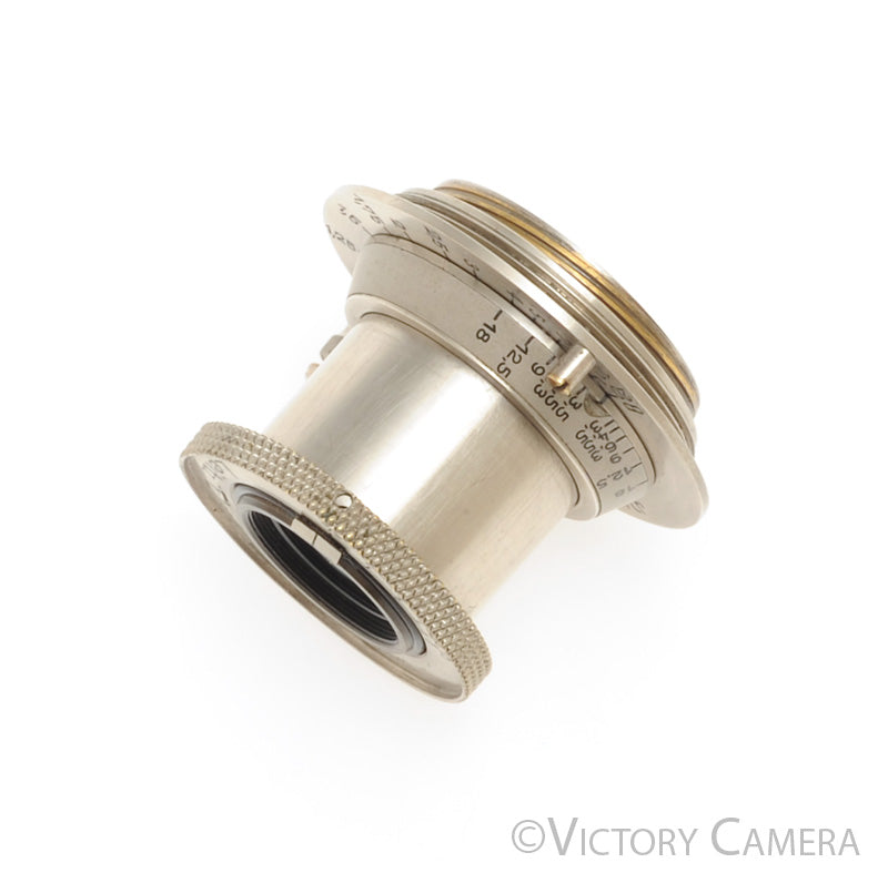 Leica Elmar Uncoated 5cm 50mm F3.5 L39 Mtr LTM Screw Mount Lens - Victory Camera