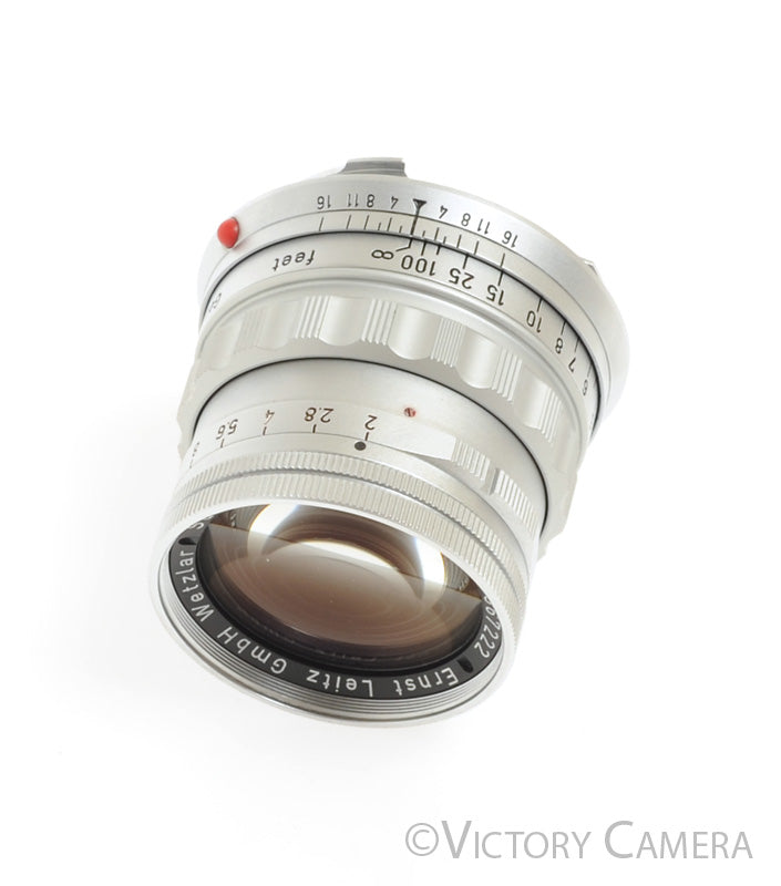 Leica 5cm 50mm f2 V2 Rigid Summicron M Mount Lens [EXC+] - Victory Camera