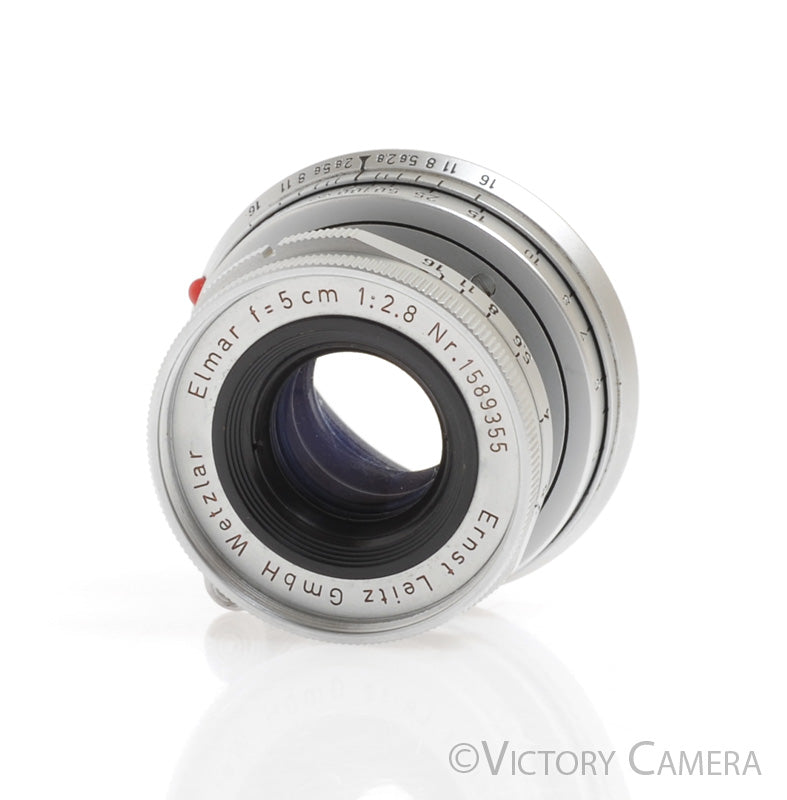 Leica 5cm 50mm f2.8 Elmar Collapsible M Mount Lens - Victory Camera