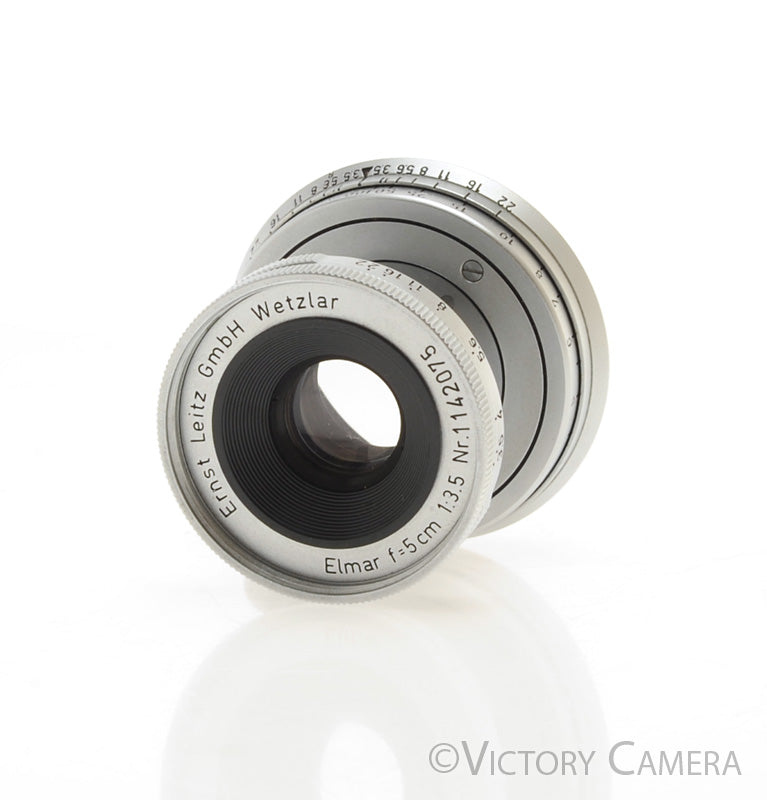 Leica 5cm 50mm f3.5 Elmar M Mount Collapsible Lens [EXC] - Victory Camera