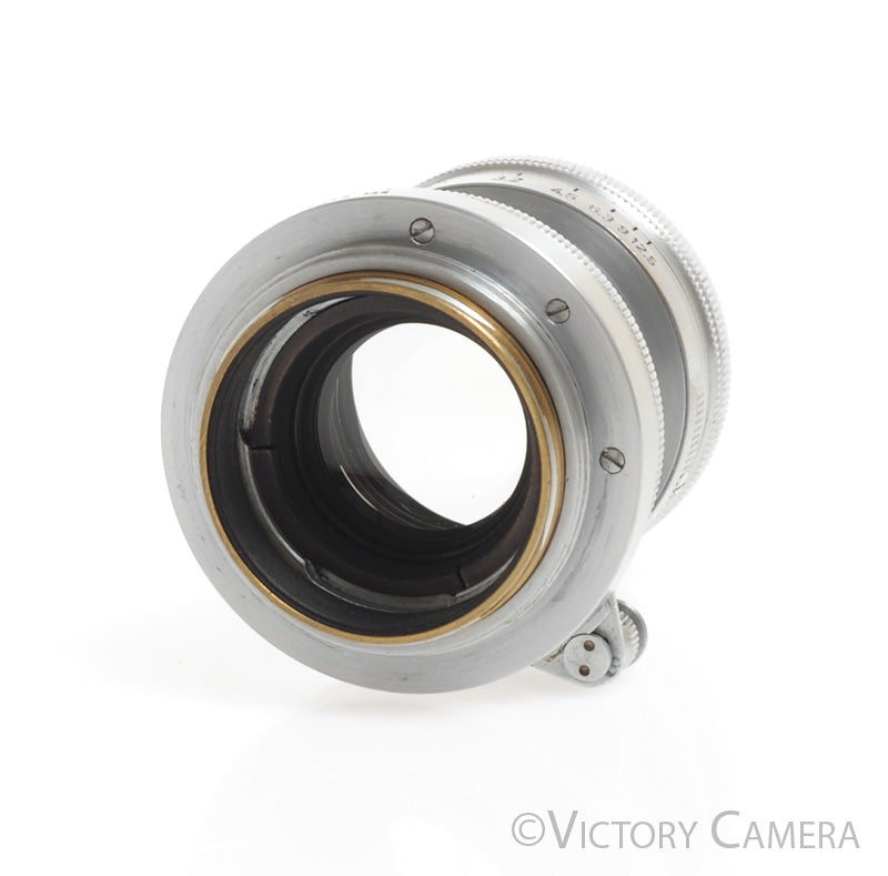 Leica Screw Mount Collapsible Summitar 5cm 50mm f2 Uncoated Lens L39 LTM  [EXC+] - Victory Camera