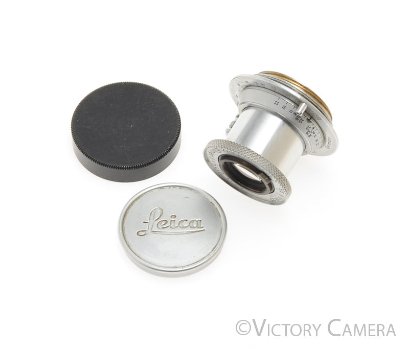 Leica Elmar 5cm 50mm f3.5 L39 LTM Screw Mount Lens [EXC] - Victory Camera