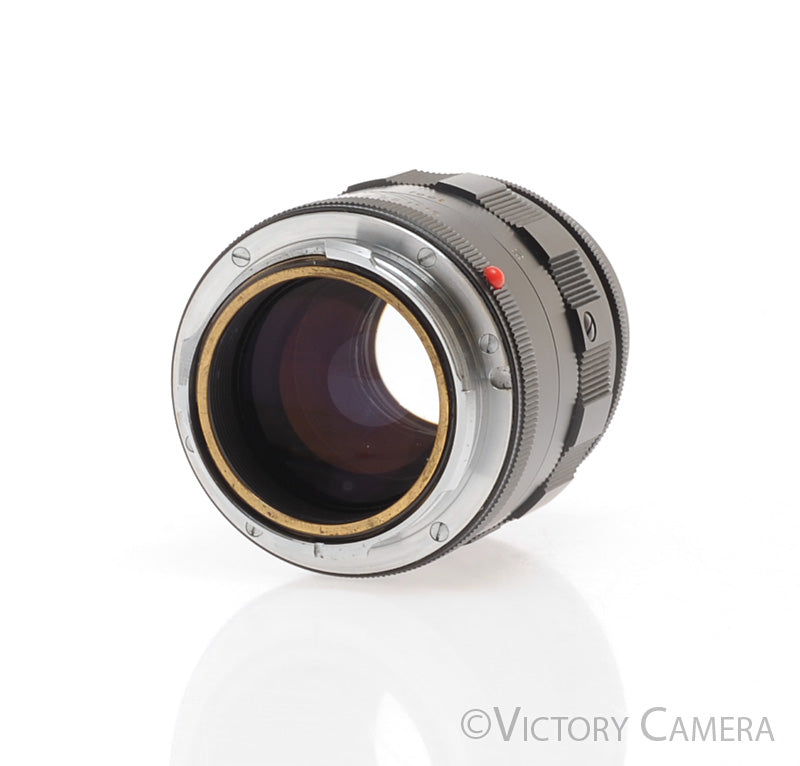 Leica 90mm f2.8 Tele-Elmarit Black "Fat" Telephoto Lens for M Mount [EXC] - Victory Camera