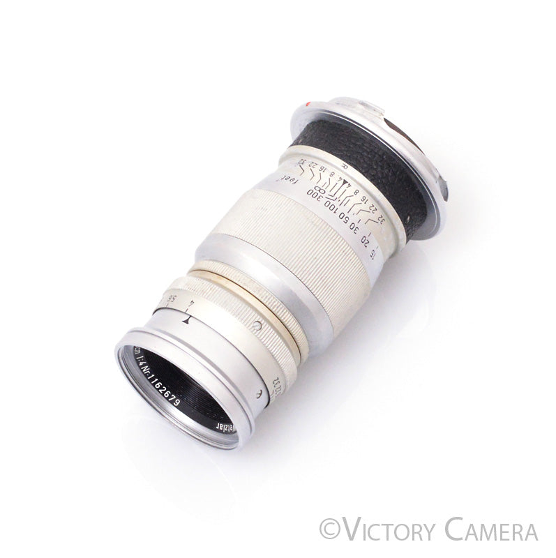 Leica Elmar 9cm 90mm f4 Telephoto Lens for M Mount  [GOOD] - Victory Camera