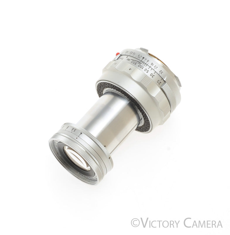 Leica Elmar 9cm 90mm f4 Collapsible M Mount Lens  [EXC] - Victory Camera