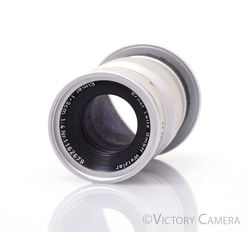 Leica Elmar 9cm 90mm f4 Telephoto Lens for M Mount  [GOOD] - Victory Camera