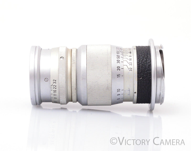 Leica Elmar 9cm 90mm f4 Telephoto Lens for M Mount  [GOOD] - Victory Camera