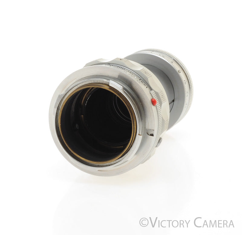Leica Elmar 9cm 90mm f4 Collapsible M Mount Lens  [EXC] - Victory Camera