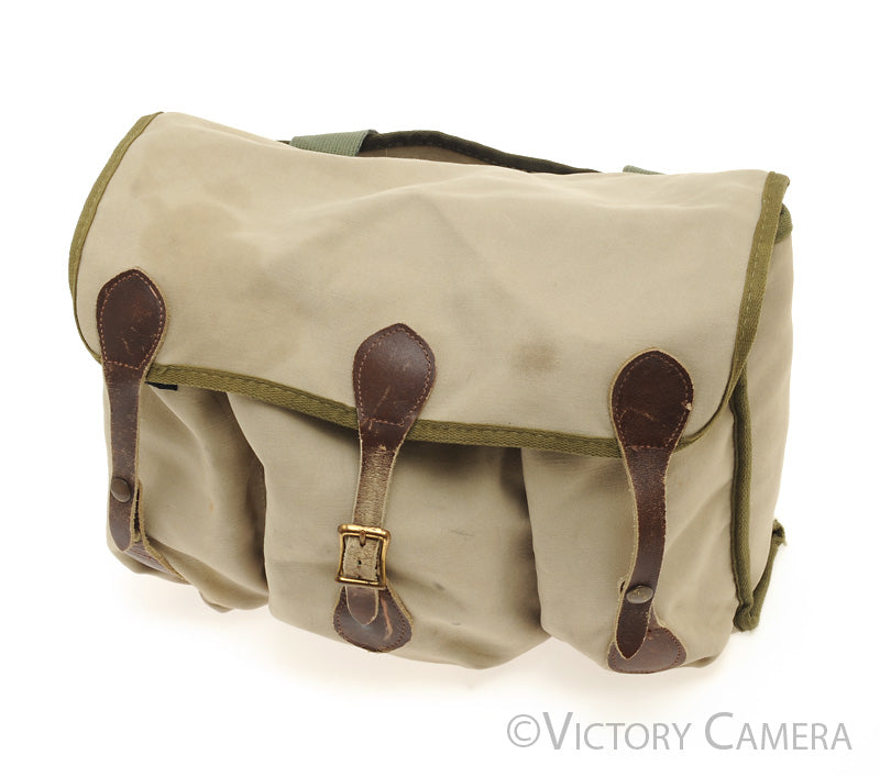 Leica E.Leitz Inc. Canvas Messenger Bag [EXC-] - Victory Camera