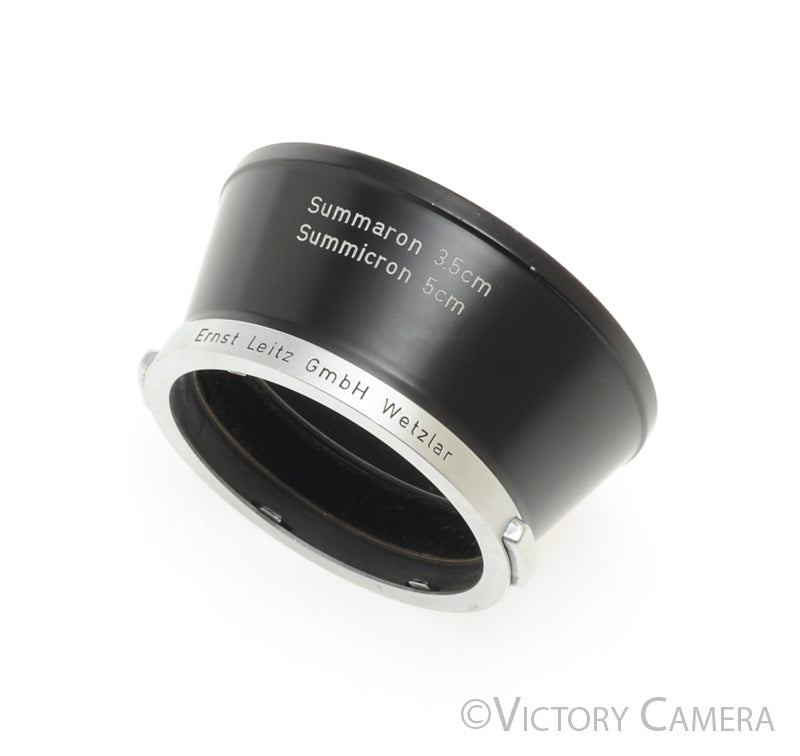 Leica ITDOO Lens Shade Hood for Summaron 3.5cm 35mm Summicron 5cm 50mm [EXC] - Victory Camera