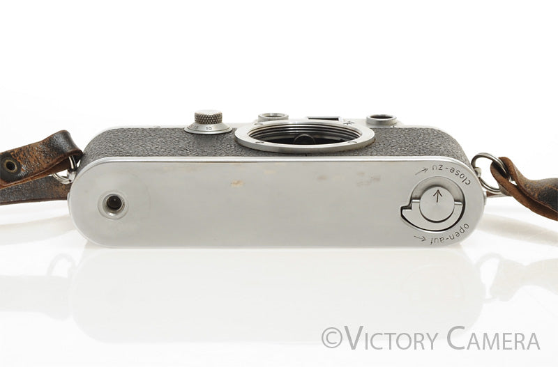 Leica IIIF Camera Color Dial Body -Clean and Working- [EXC] - Victory Camera