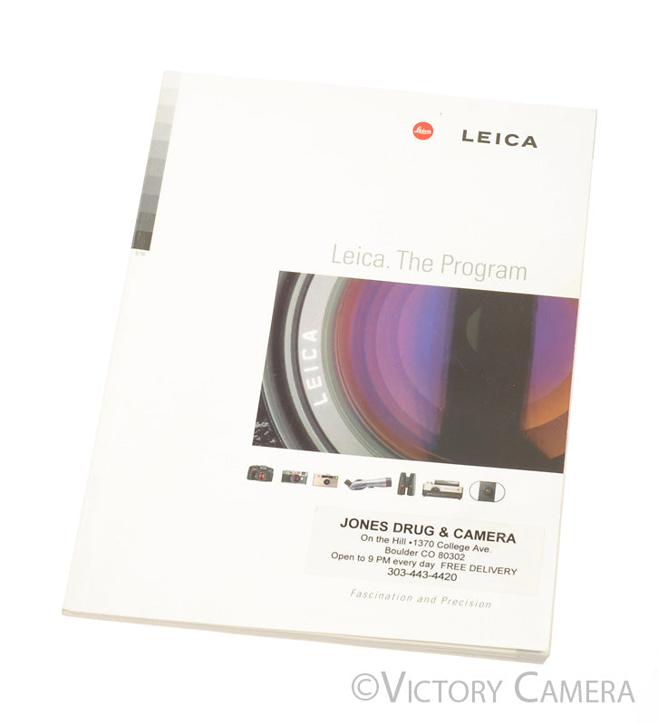 Leica. The Progam (Fascination and Prescision) Promotional Leica Book - Victory Camera