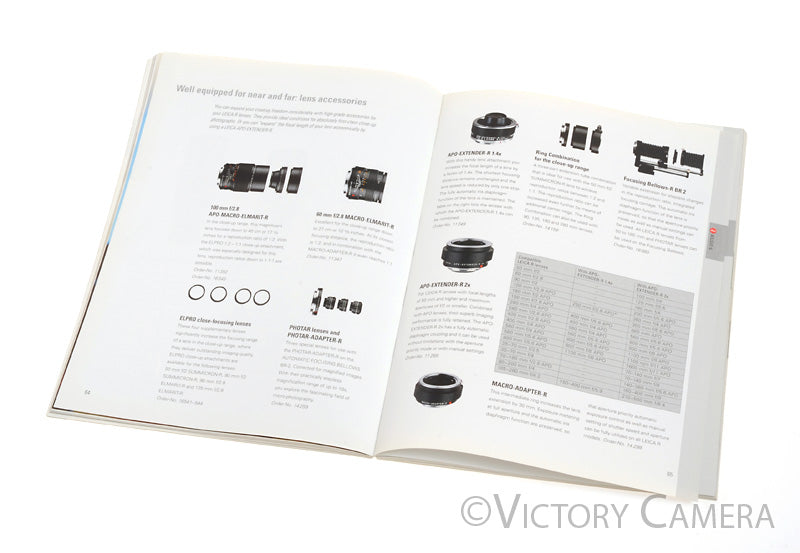 Leica. The Progam (Fascination and Prescision) Promotional Leica Book - Victory Camera